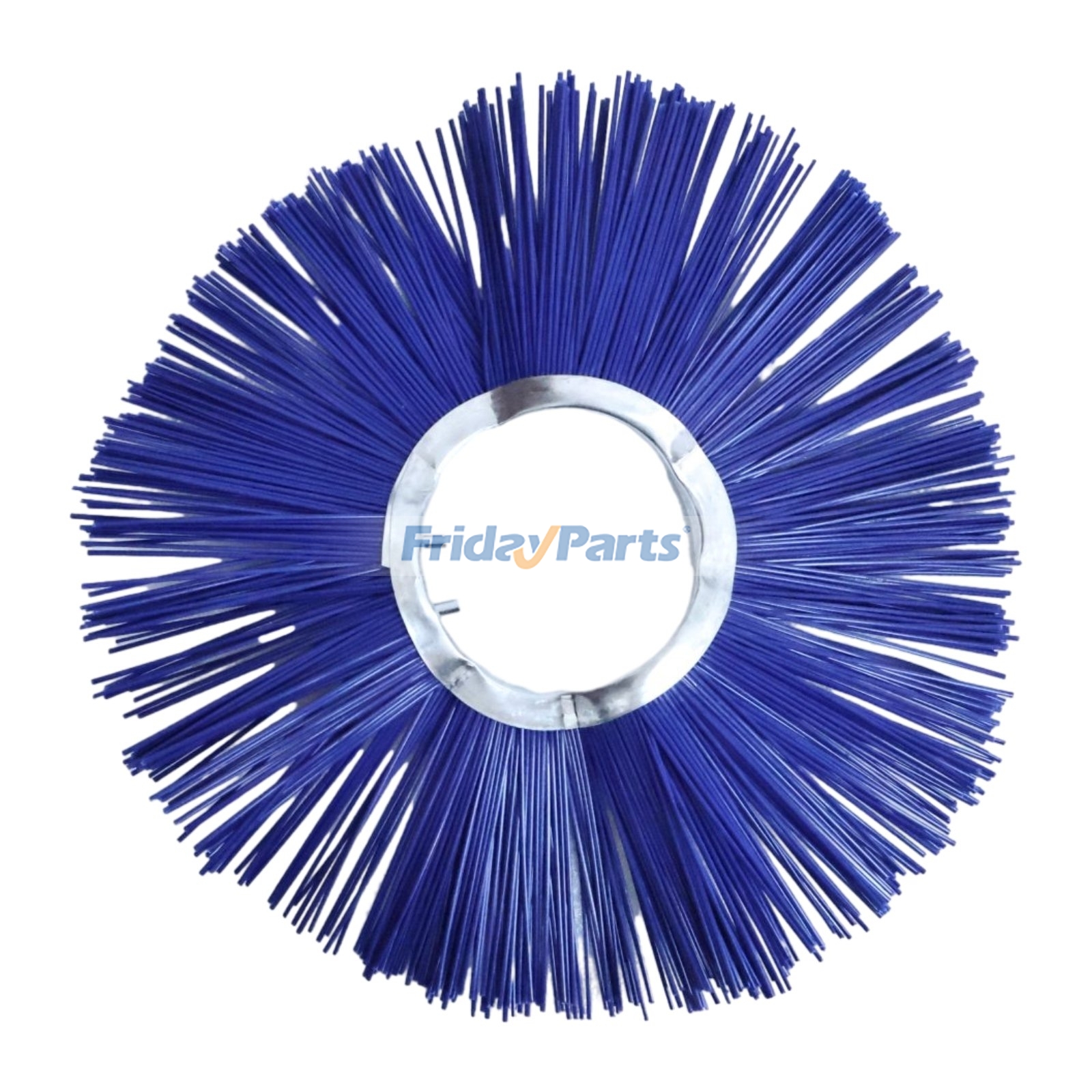 36 piezas de cepillo ondulado estándar azul de 6,4 x 21 3/8" (16,3 x 54,3 cm) 7536151 para barredora Bobcat de 72".
