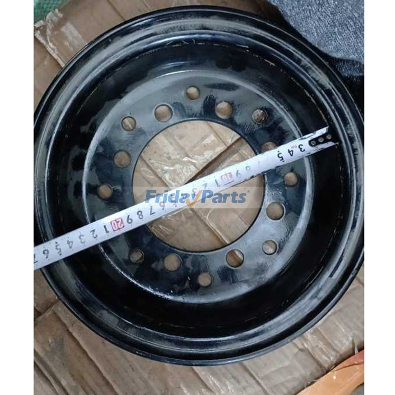 6.50-10 Cerchio mozzo ruota in acciaio per carrelli elevatori per impieghi gravosi, per movimentazione di materiali industriali