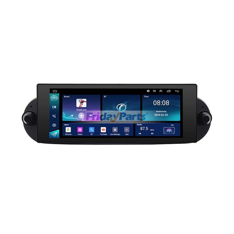6,8 Zoll 2+32GB Autoradio-Navigationssystem mit CarPlay für Volkswagen Beetle 2006–2010