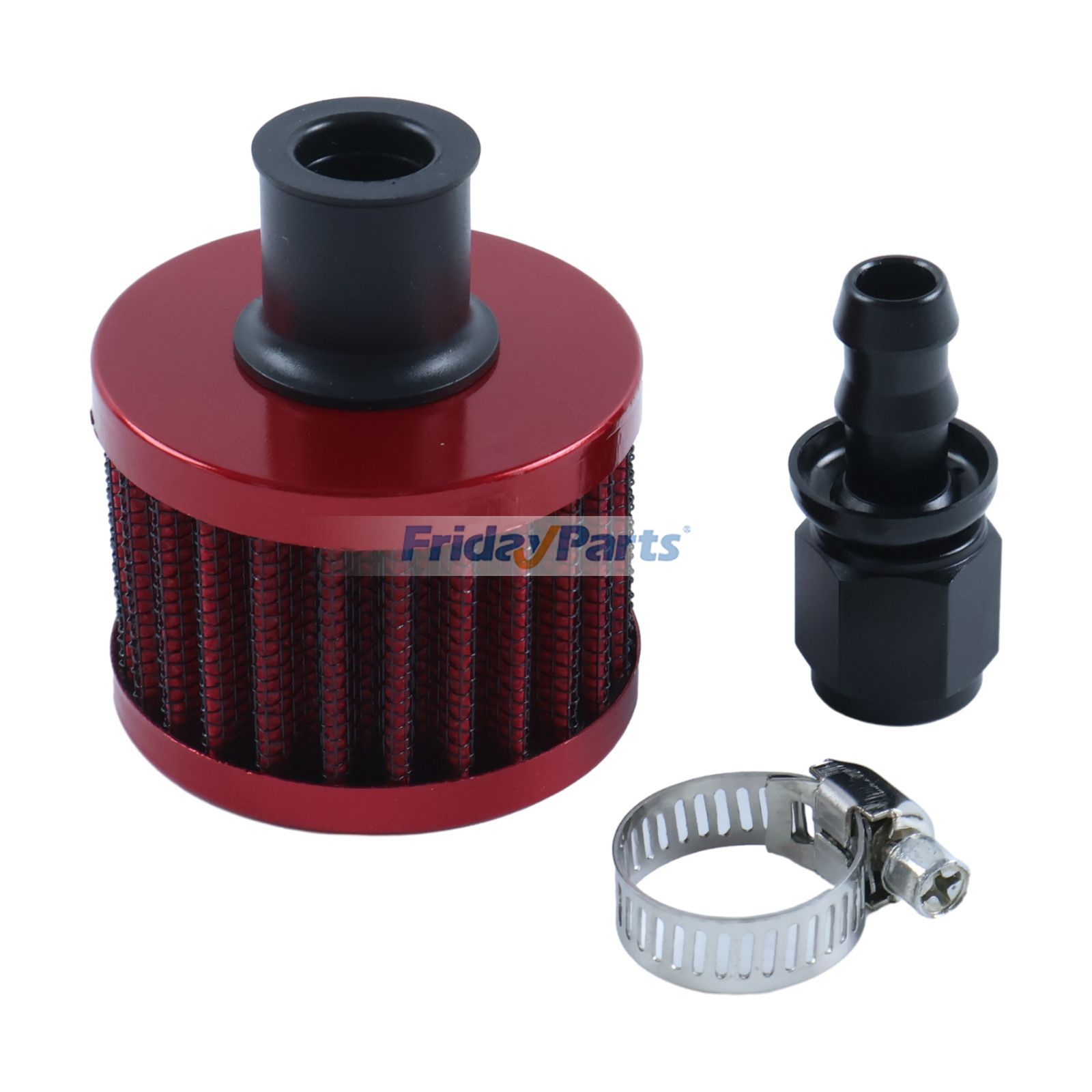 6 AN-Anschlusssatz mit Innengewinde und Filter für die Entlüftung der Brennstoffzelle