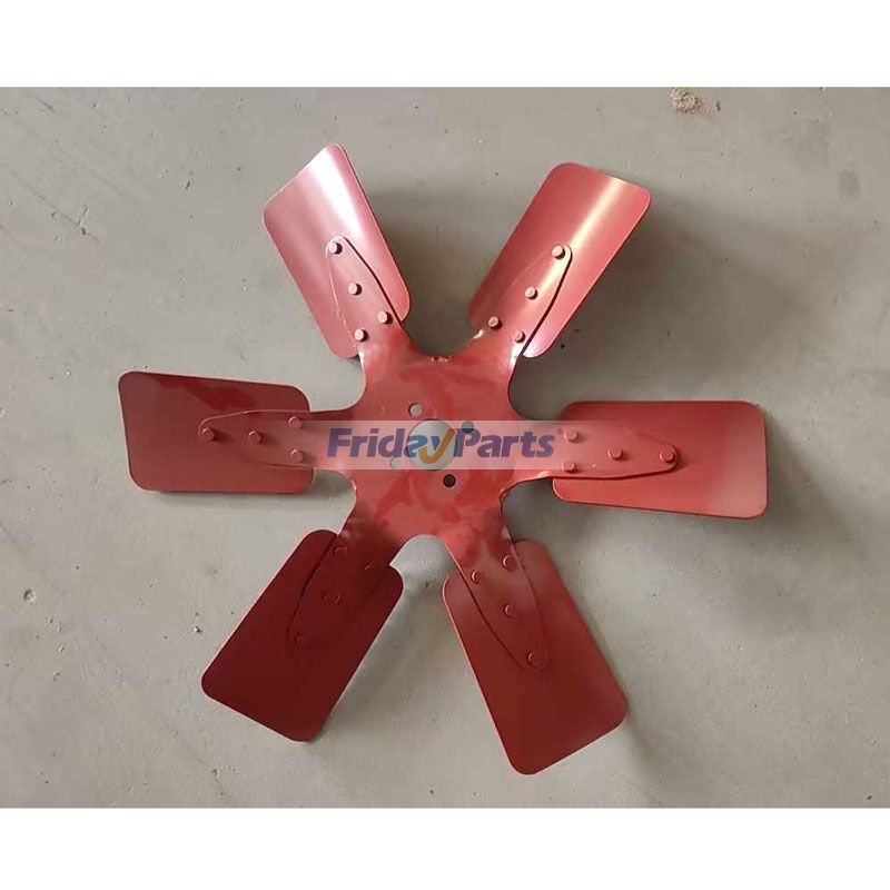 6-Blatt-Lüfter 3538983M91 für Massey Ferguson Traktor 135 150 165 20C 230 30B 30D 50E 270 274 ​​275 282 283 294 298 394 397 590 670 690 698 1080