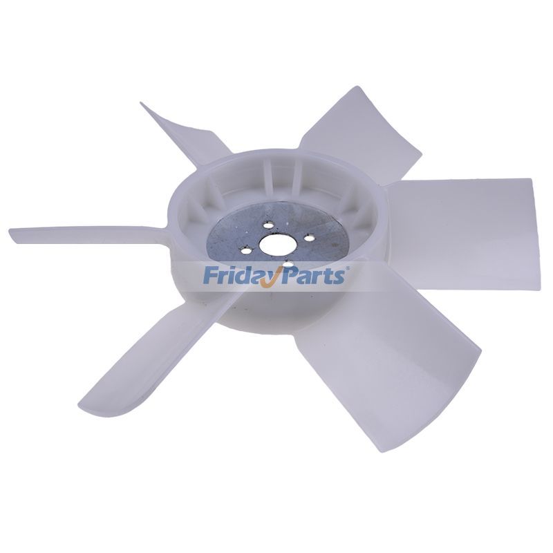 Ventilateur poussoir à 6 pales 330 mm 15547-74113 pour moteur Kubota D905 D1005 D1105 D1305pour