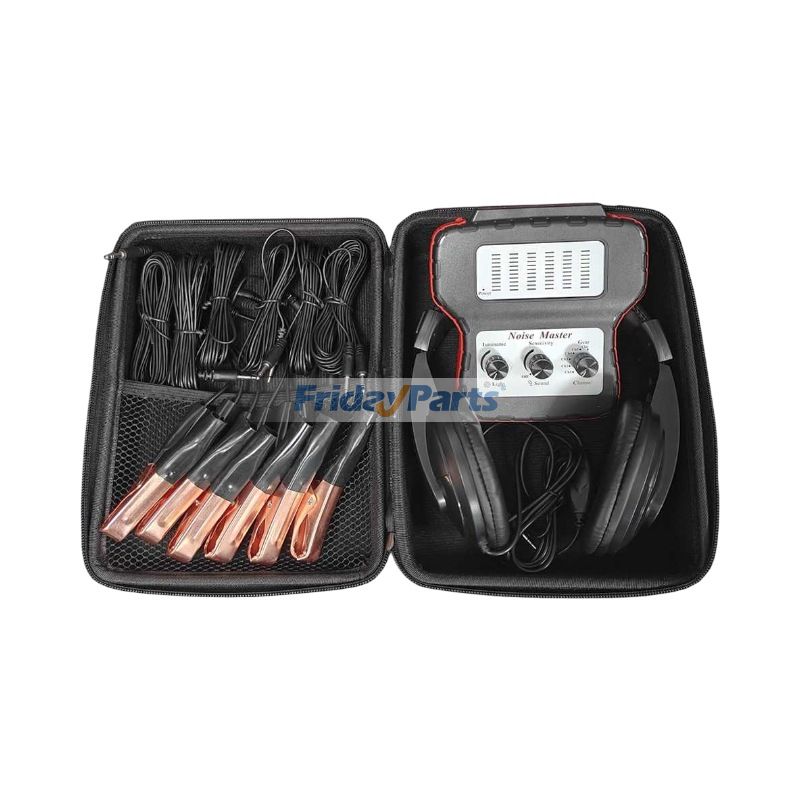 6 Channel Car Engine Noise Finder With Headphone Electronic Stethoscope Diagnostic Kit ZK6008