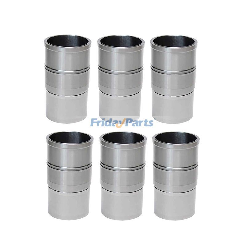 6 Cylinder Liners for Caterpillar CAT Engine C9 C-9