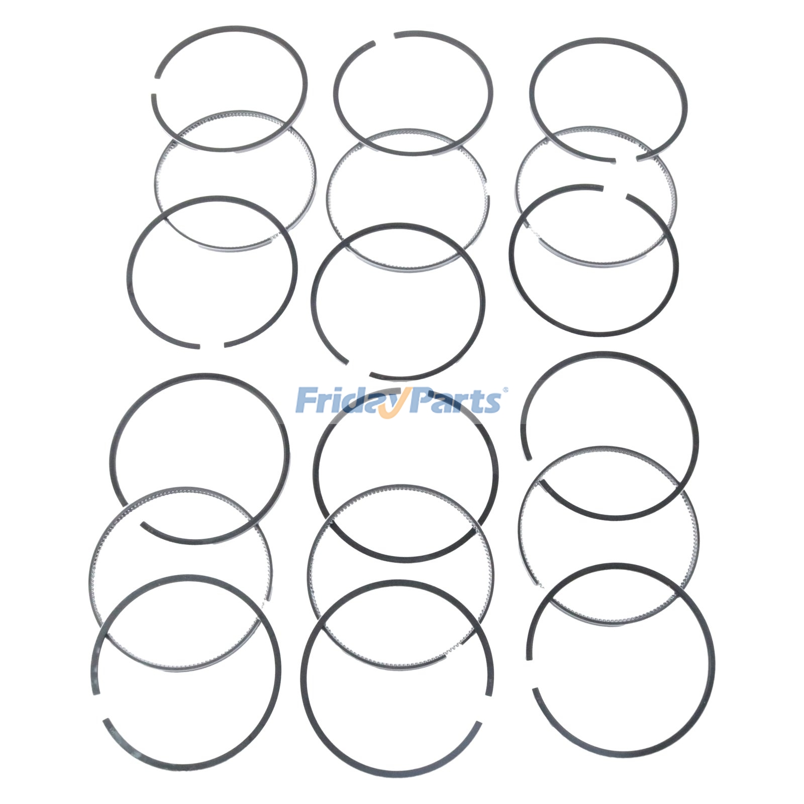 6 Cylinder Piston Ring ME999955 for Mitsubishi Engine 6D16 6D17 Fuso Truck