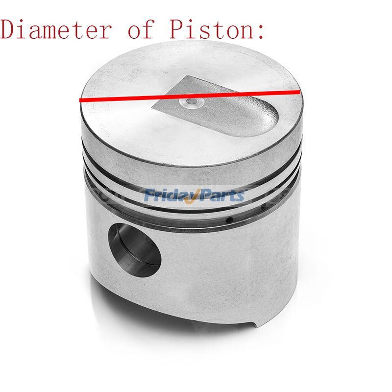 Kit piston STD avec segmentpour Moteur,Chariot Élévateur,Niveleuse