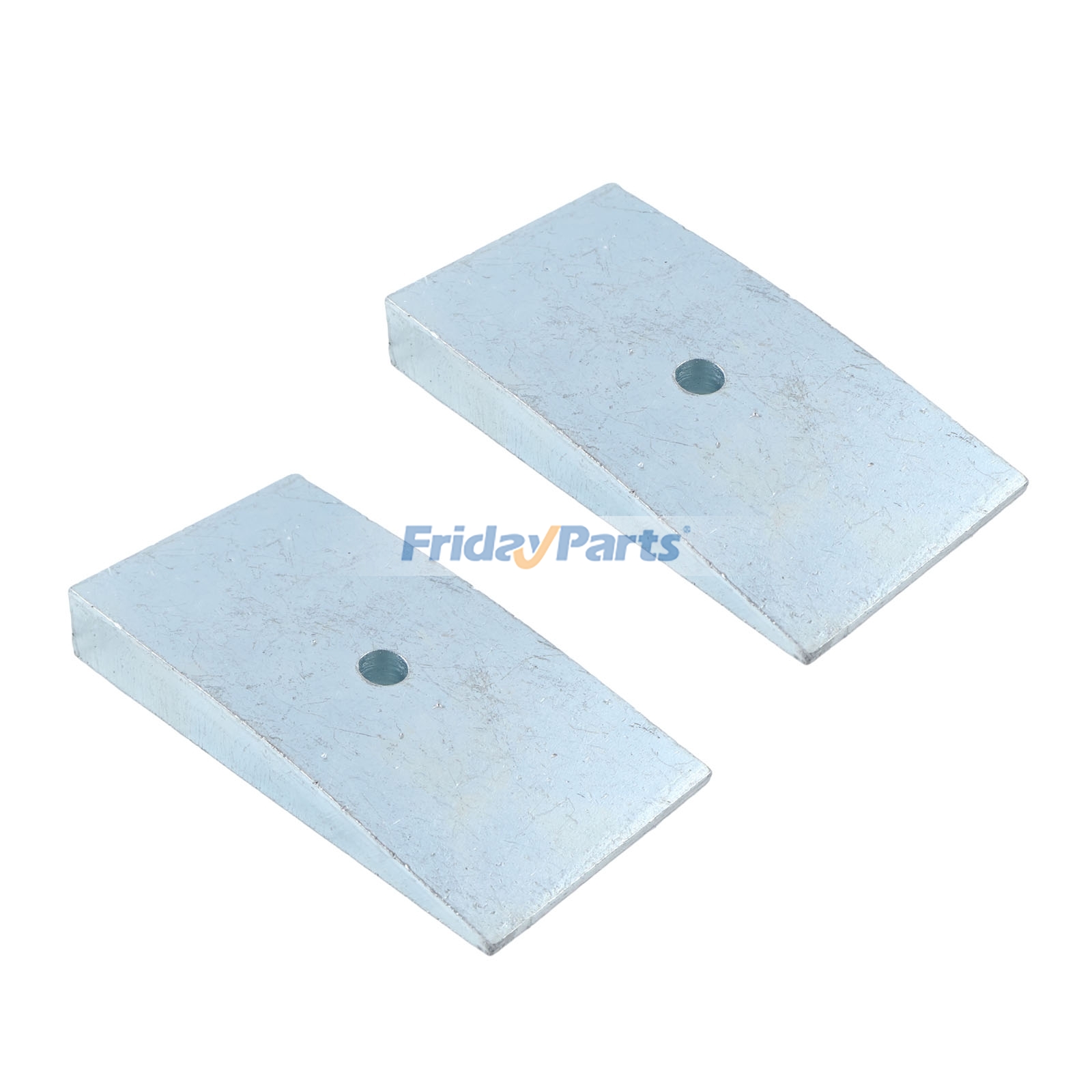 Kit de cales de ressort à lames de suspension arrière de 6 degrés et de 2,5 pouces pour Jeep CJ5 CJ7 Wrangler 1976-1995 - Remplace Omix-Ada MS-WSC60