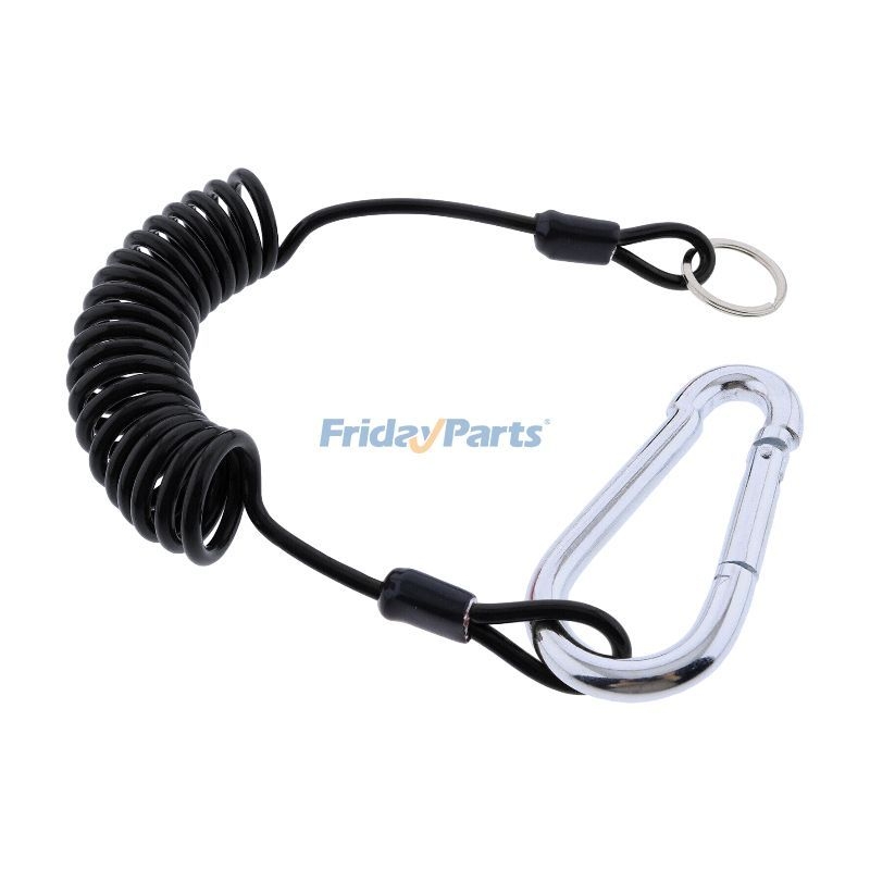 6 Foot Black Breakaway Cable Trailer Breakaway Cable Trailer Safety Rope