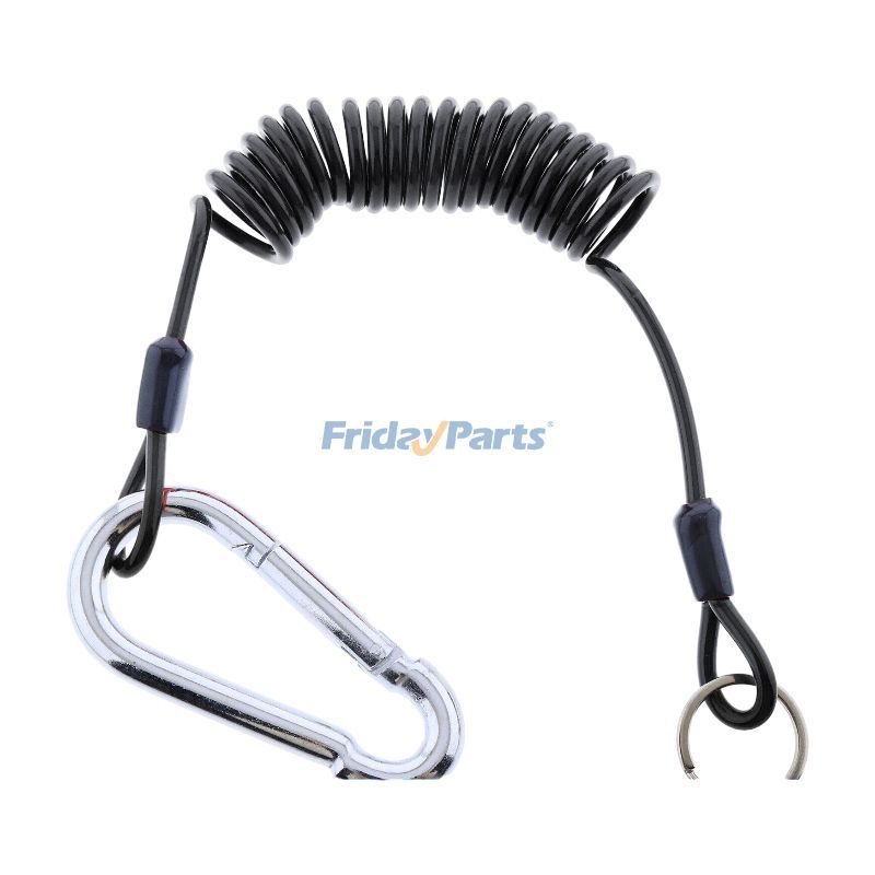 6 Foot Black Breakaway Cable Trailer Breakaway Cable Trailer Safety Rope