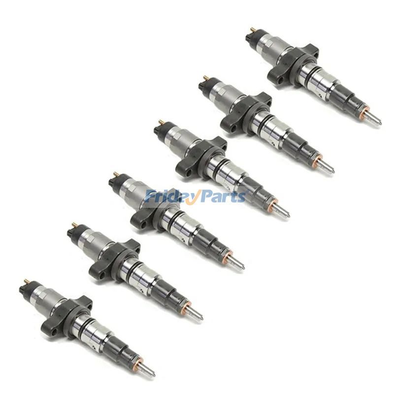 6 Einspritzdüsen 504255185 für New Holland Motor F2CFA614A E010 Lader W270C W300C