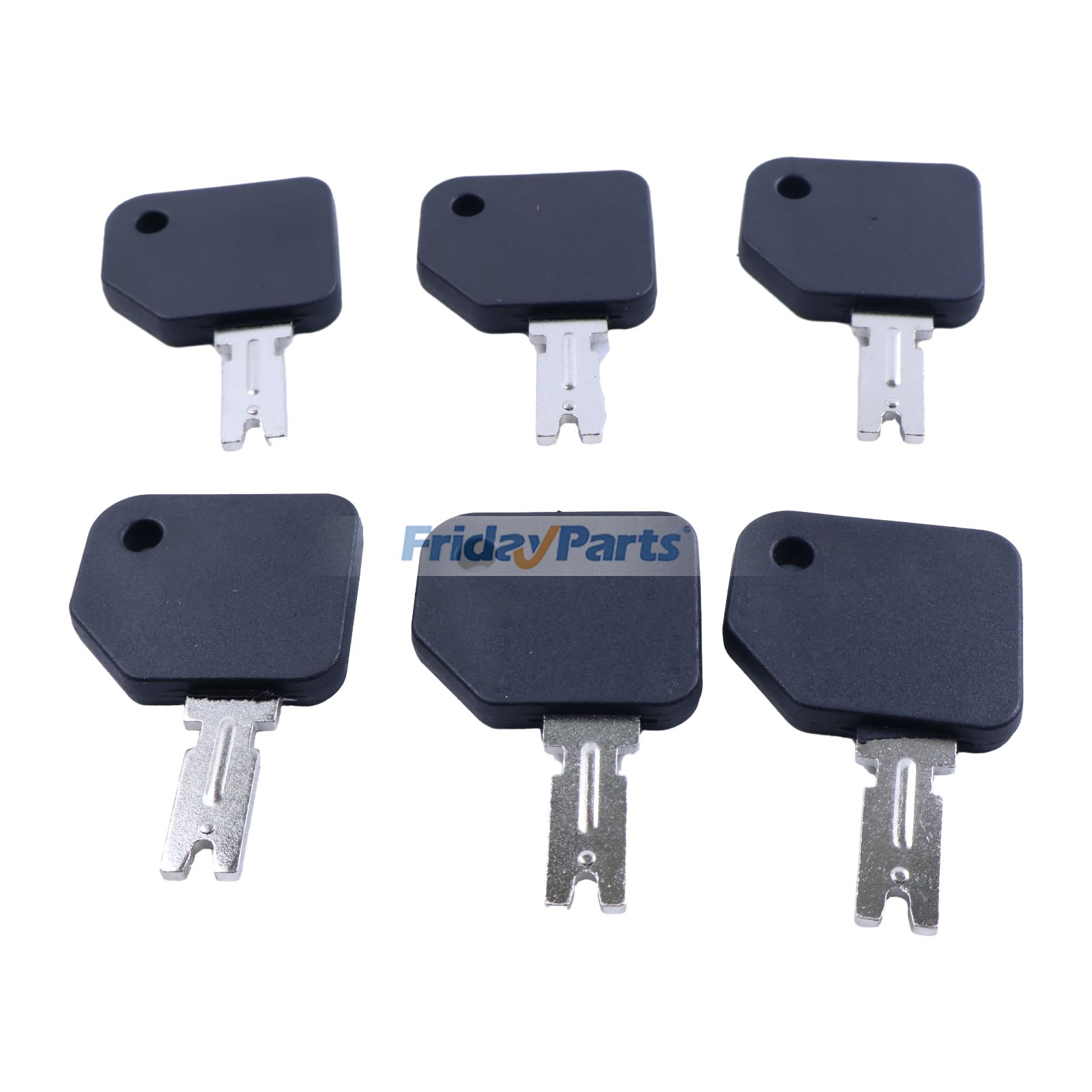6 llaves de encendido 186304 166 para carretilla elevadora Hyster S30XL Clark Yale Gradall Gehl JLG