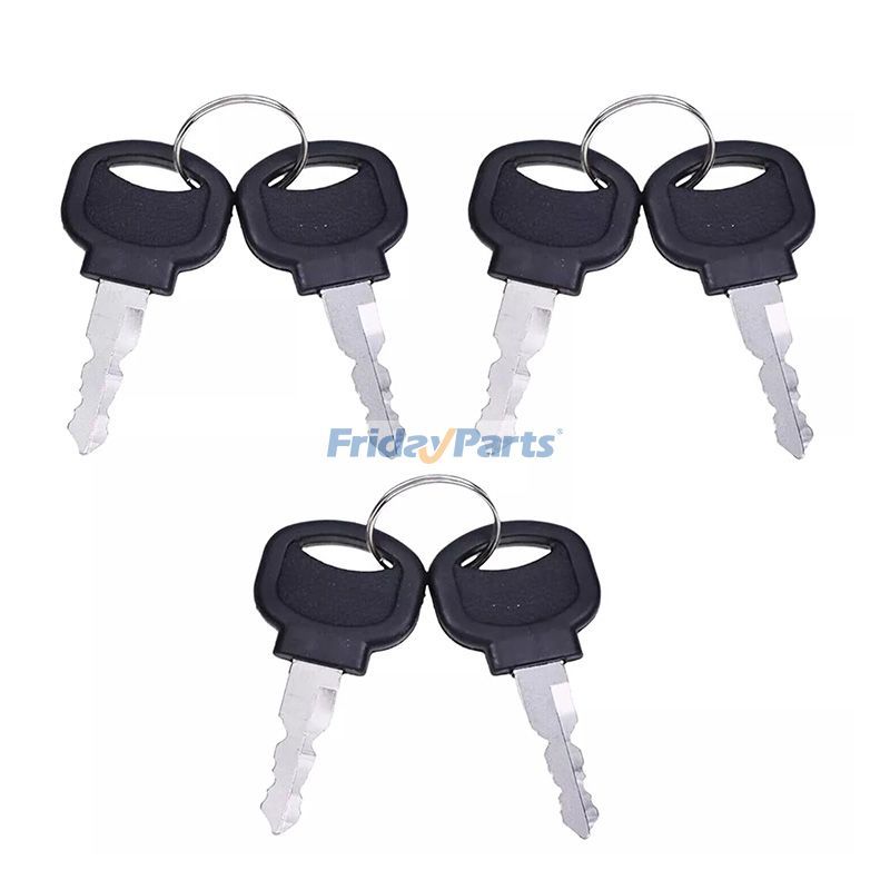 6 clés de contact pour Jinma 184 254 284 304 354 Farm Pro 2010 2420 2425 2430