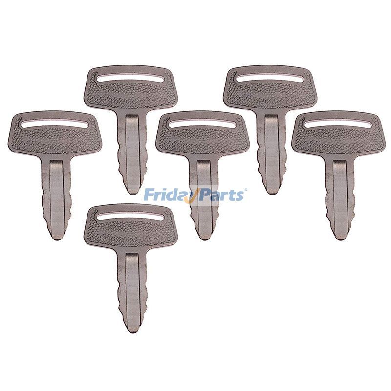 Lot de 6 clés de contact RC101-53630 pour excavatrice Kubota K008 K008-3 KH101 KH151 KH170