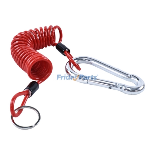 Spring Brake Cable 6 Inches Breakaway Trailer Brake Cable RV Stainless Steel Spring Towing