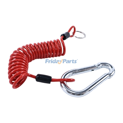 Spring Brake Cable 6 Inches Breakaway Trailer Brake Cable RV Stainless Steel Spring Towing