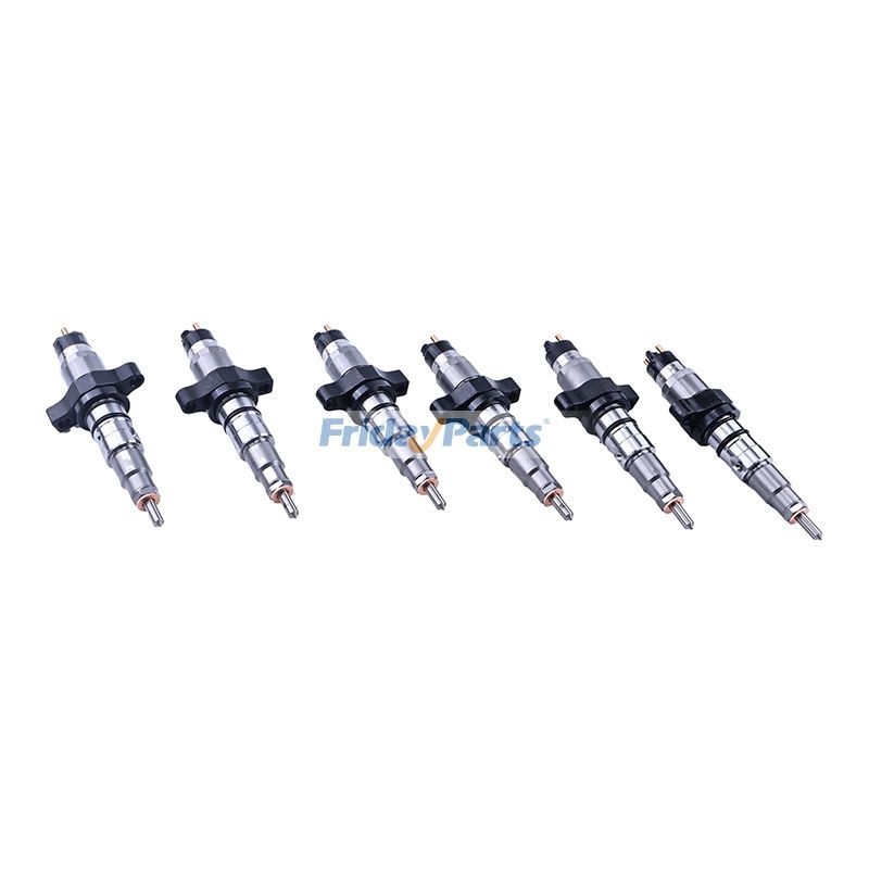 6 Pcs Fuel Injector 0445120273 5263307 for Cummins Engine ISBE6 ISBE5.9 Ford Cargo VW Worker