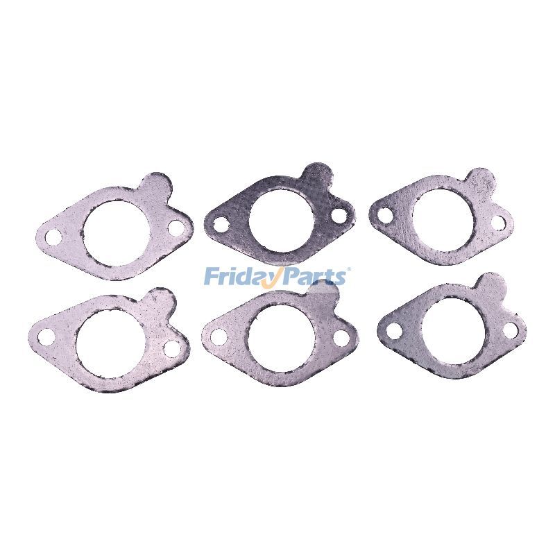 Lot de 6 joints de collecteur d'échappement 272-1956 pour moteur Caterpillar CAT 3126 C7 Excavatrice 322C 324D 325D 329DpourPour CAT