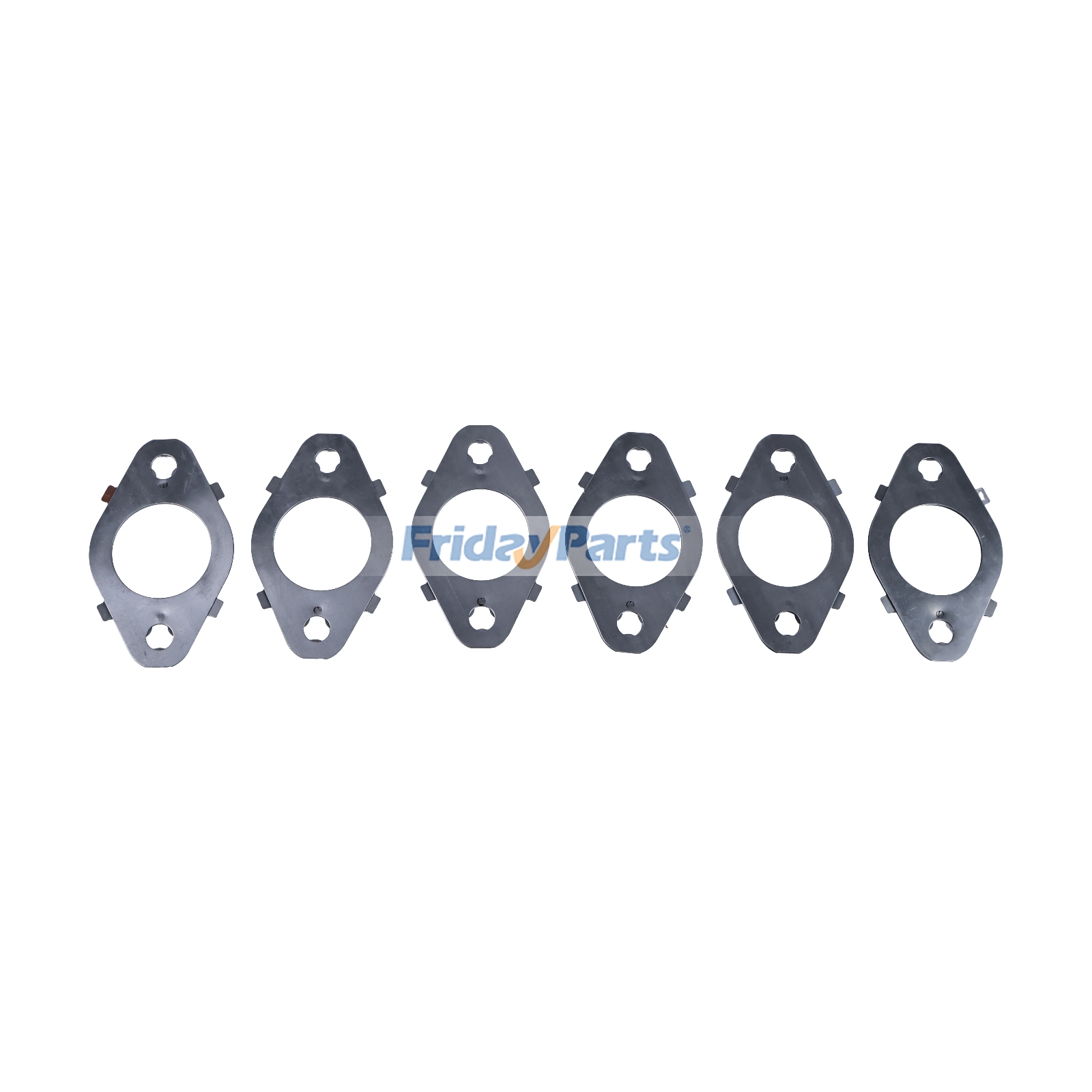 Engine,Excavator,Forklift,Loader,Vehicle 6 Pcs Exhaust Manifold Gasket for Cummins ISB5.9 QSB5.9 ISB6.7 B6.7 QSM11 L9 M11 ISL9 Dodge 5.9L 6.7L