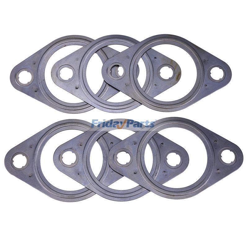 Engine 6 Pcs Exhaust Manifold Gaskets