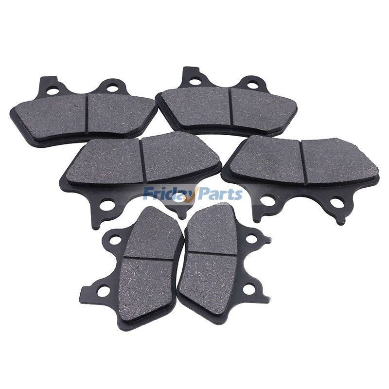 6個入り フロント リア ブレーキパッド FA400 ハーレーダビッドソン バイク ダイナ スポーツスター ソフテイル ツーリング用