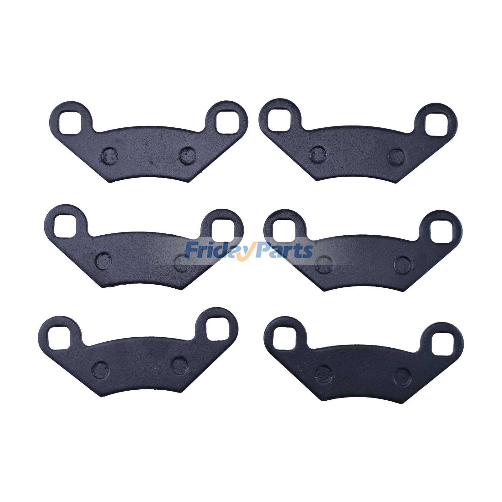 ATV/UTV フロントリアブレーキパッド6個