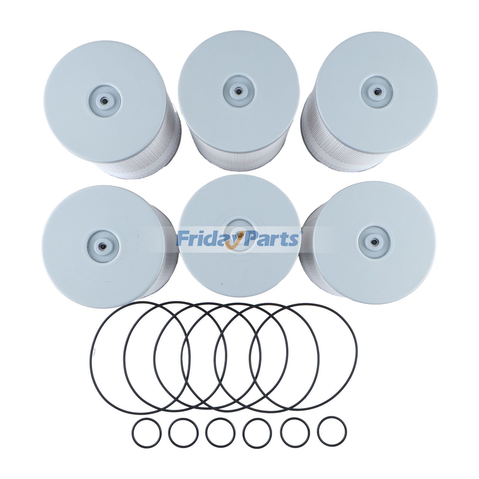 6 stück Kraftstoff Filter FS19915 P551011 für Detroit Motor DD13 DD15 DD16 Freightliner Lkw Argosy CA125 Cascadiafür Für Freightliner