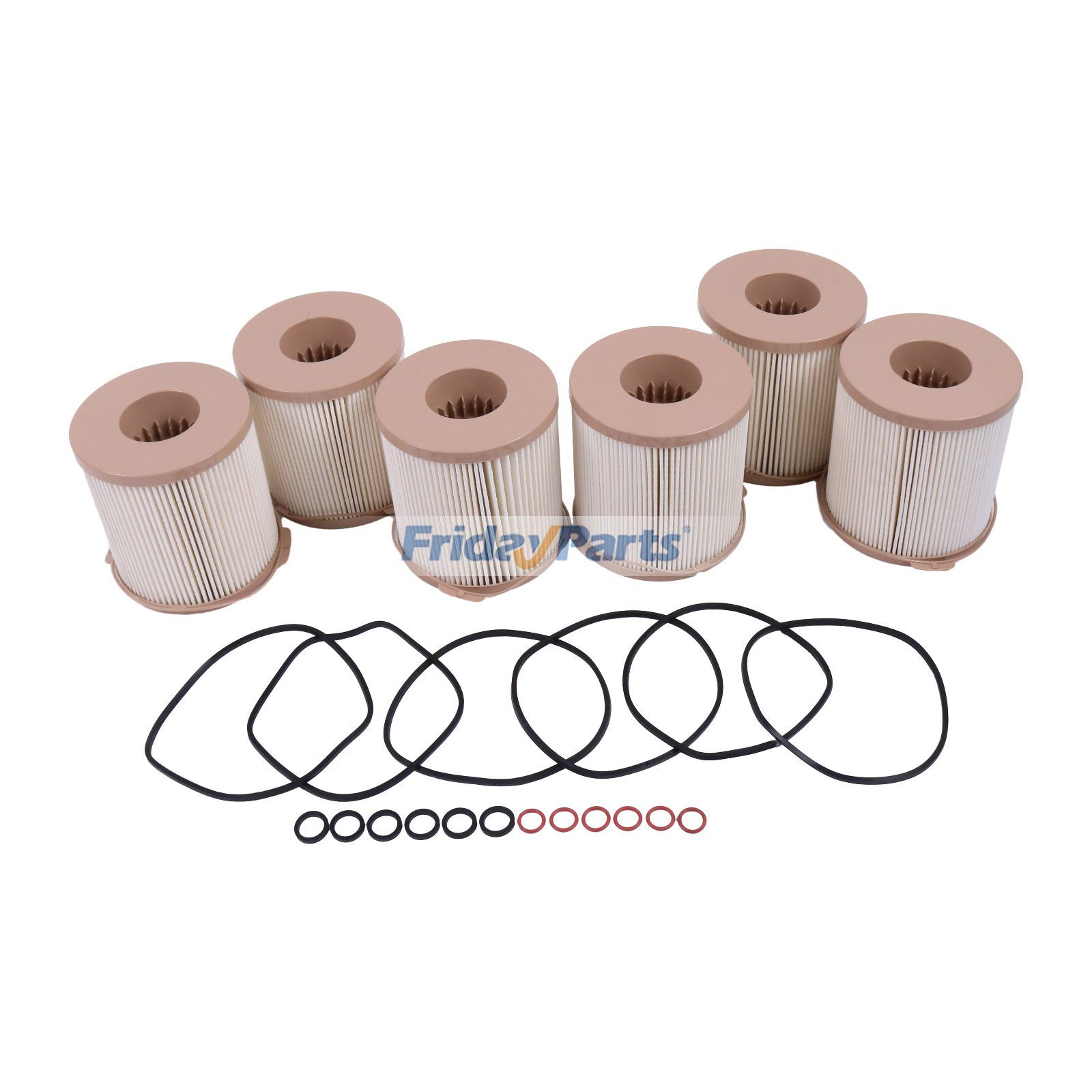 6 Pcs Fuel Filter Water Separator for Air Compressor,Vehicle,Others