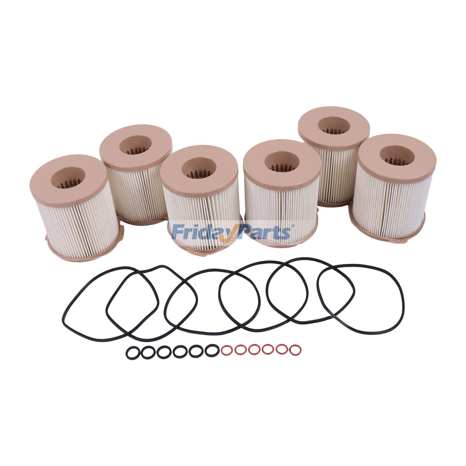 6 Pcs 30 Micron Fuel Filter Water Separator for Others