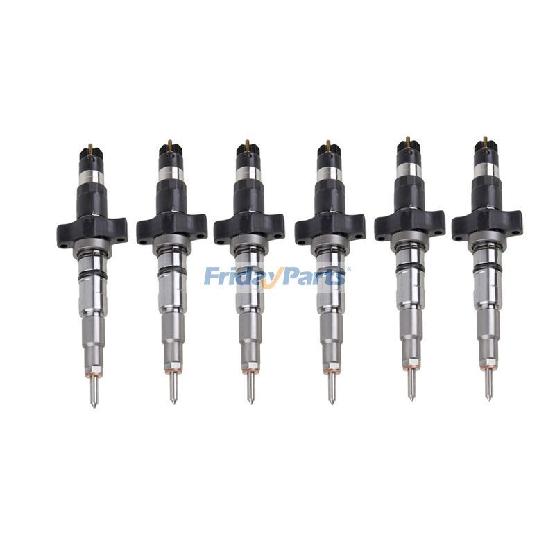 6 Stück Bosch-Einspritzdüsen 0445120278 400903-00045 für Bagger von Doosan Daewoo