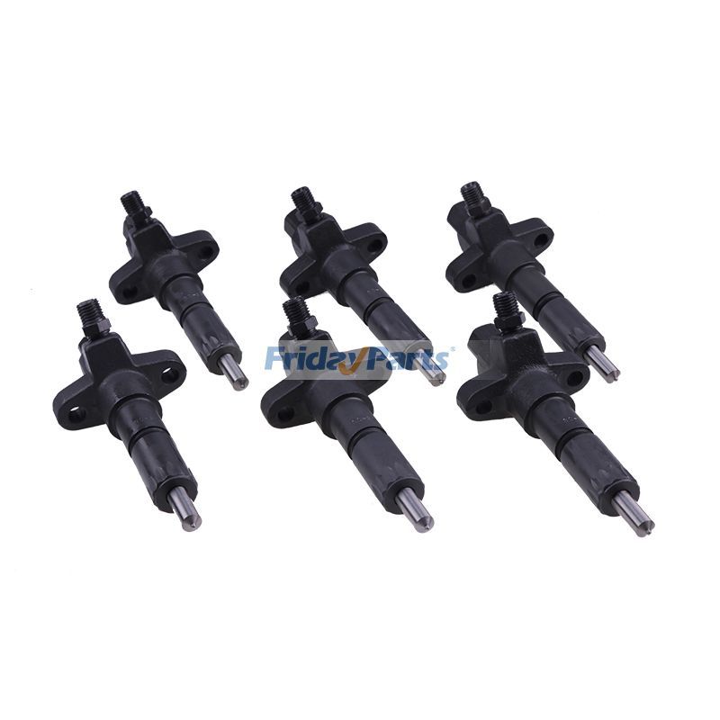 FridayParts 6 Stück Einspritzdüsen für Isuzu Hitachi