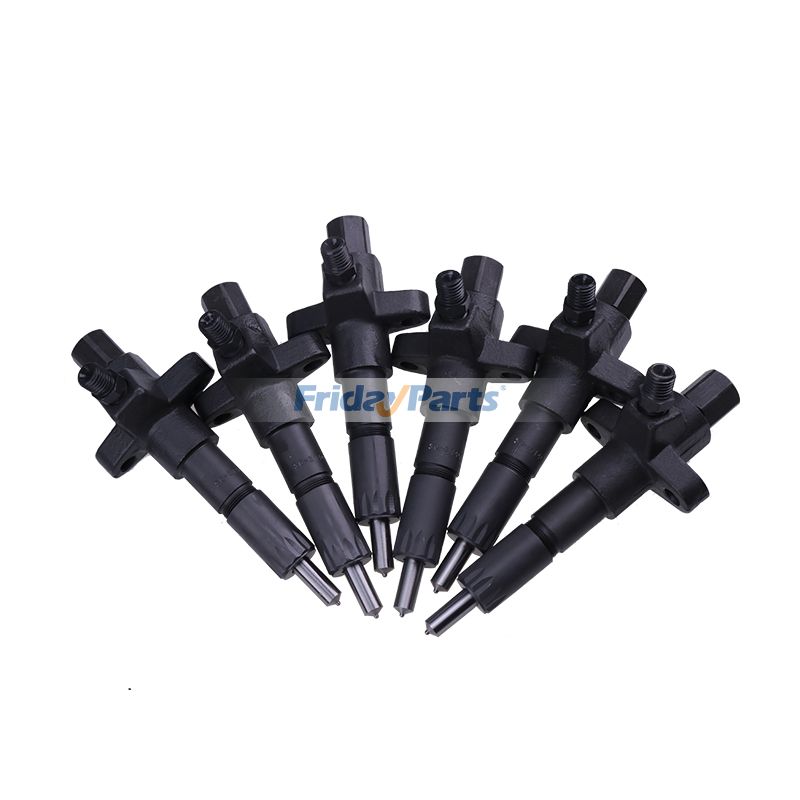 6 PCS Fuel Injector 1153002502 1-15300250-2 for Isuzu Engine