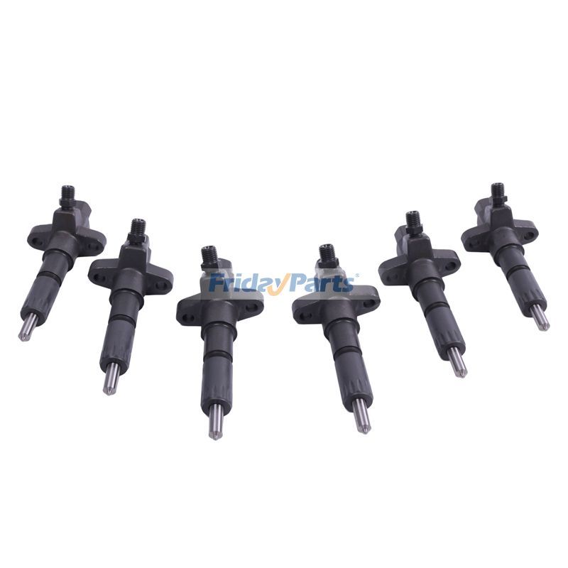 6 Stück Einspritzdüsen Hitachifür Bagger