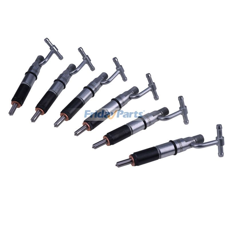 6 PCS Kraftstoff Injektor 128-3293 für Caterpillar CAT Motor 3046 Bagger 315 315B Traktor D5G Loader 939Cfür Für CAT