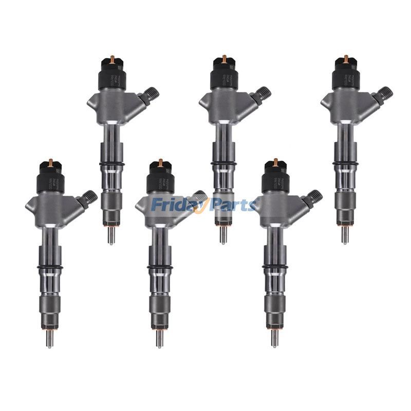 6 stück Kraftstoff Injektor 13024966 0445120244 für Weichai Motor WP6 6,2 L 170KW