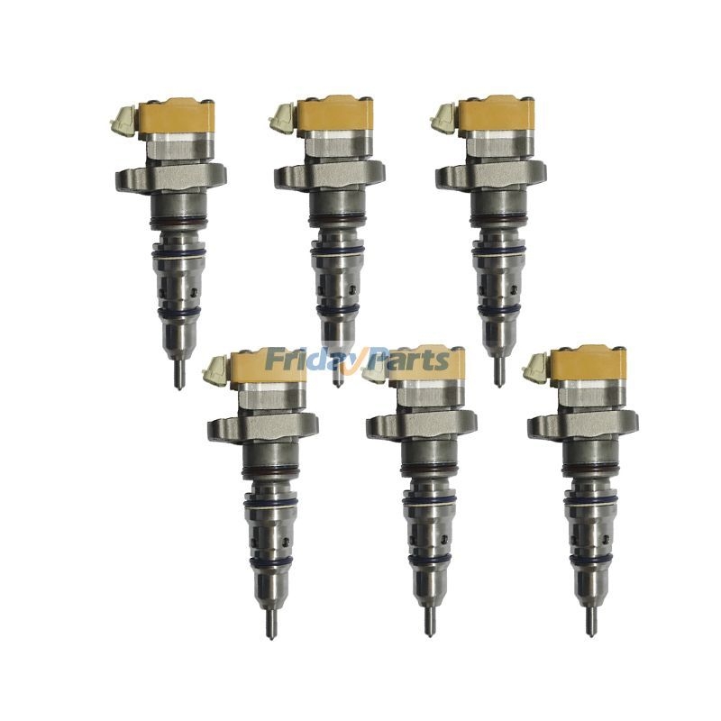 6 Pcs Fuel Injector 141-7837 169-7410 for Caterpillar CAT Engine 3126 ...