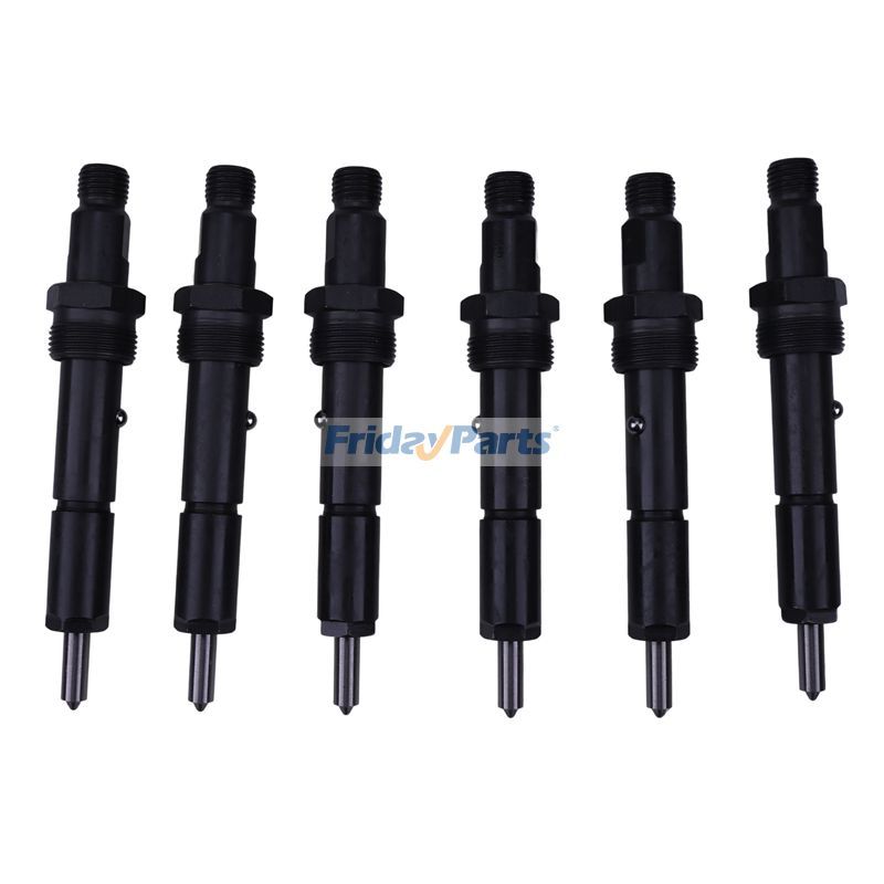 6 Pcs Fuel Injector 216-9786 for Caterpillar CAT Engine 3056E Loader 924G 928G 930G