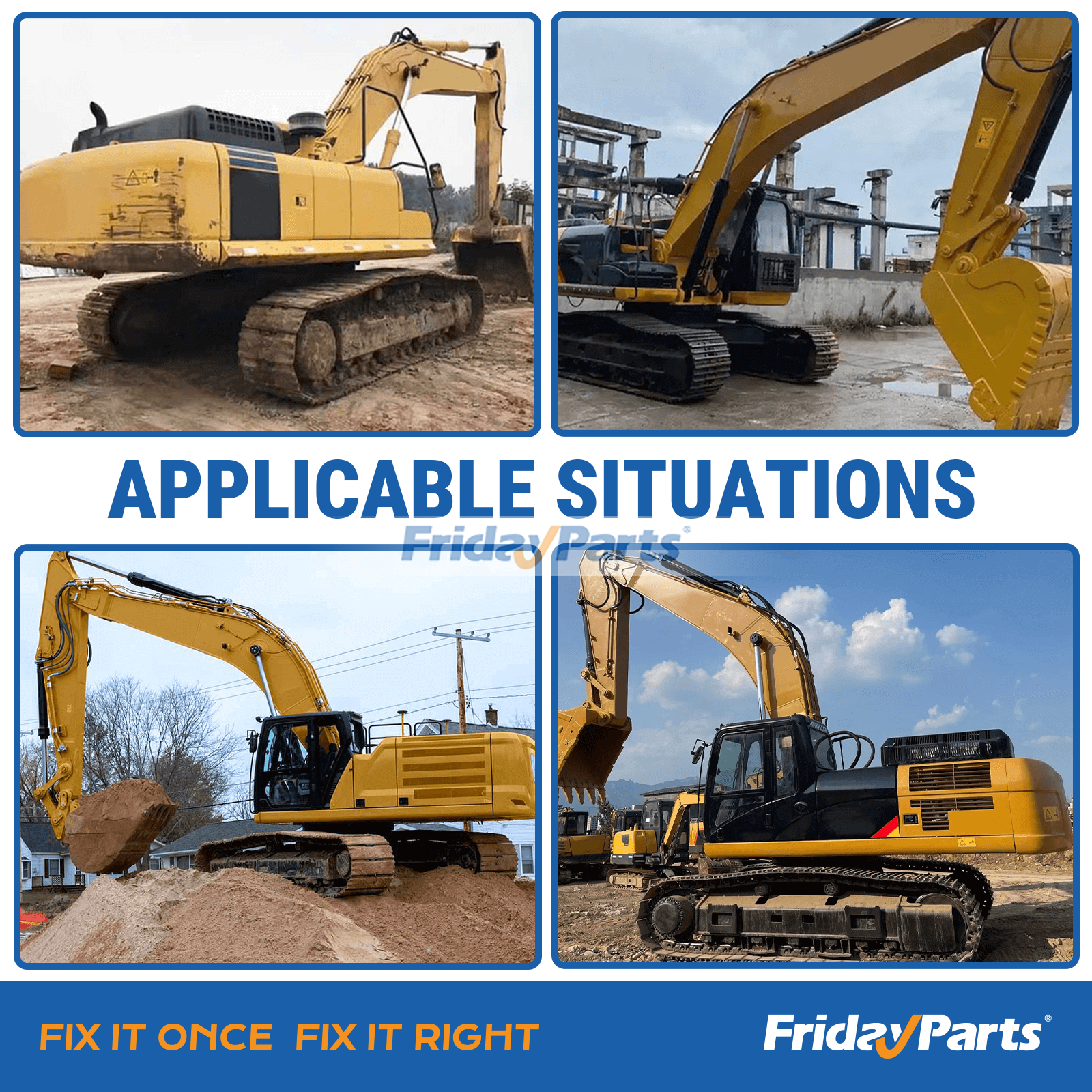 Teile für Motor,Bagger