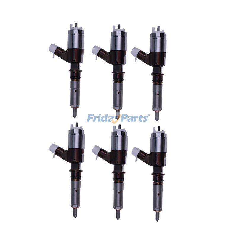 6 Pcs Fuel Injector 2645A718 2645A734 2645A747 for Perkins Engine 1106D-E66TA