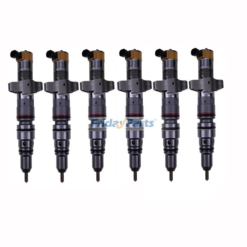 6 Pcs Fuel Injector 328-2583 20R-8057 for Caterpillar CAT Engine C7