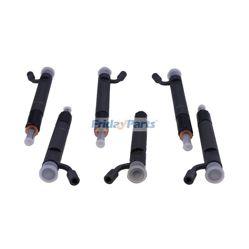 6 PCS Injetor de combustível 3802755 J930525 para motor Cummins 8.3L CASE 6831T 6831TA