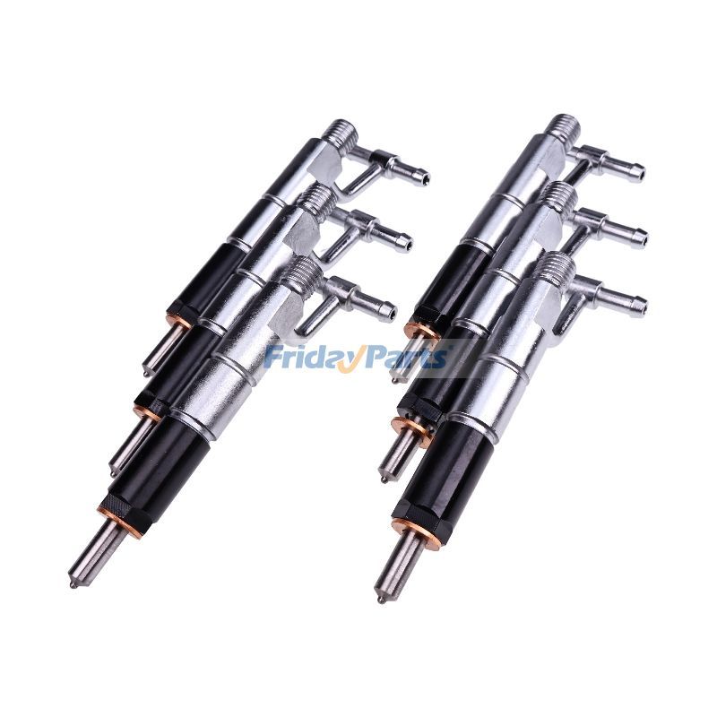 6 Stücke Kraftstoff Injektor 6209-11-3100 für Komatsu Motor 6D95 Bagger PC200-6L PC210LC-6L PC220LC-5 PC250LC-6Lfür Für JOHN DEERE,Für KOMATSU