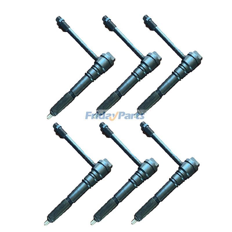6 Stücke Kraftstoff Injektor 6212-12-3200 für Komatsu Motor SA6D140 SAA6D140E