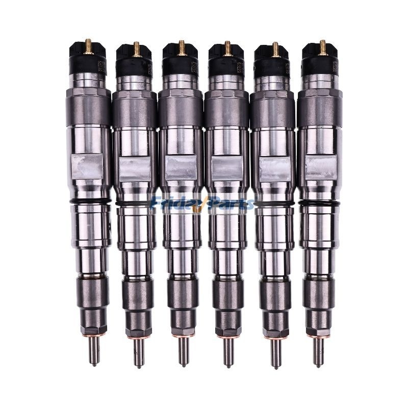 6 Pcs Fuel Injector 65 10401 7001C For Doosan Daewoo Engine DL08 6-pcs-fuel-injector-65-10401-7001c-for-doosan-daewoo-engine-dl08