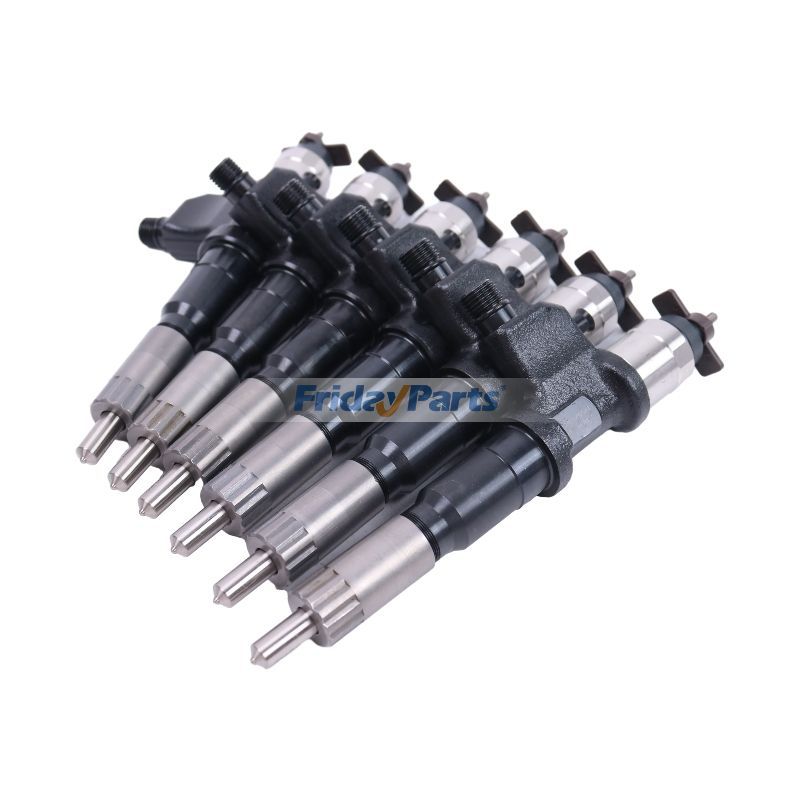 FridayParts 6 PCs Kraftstoffinjektor-XYSA01 John Deere