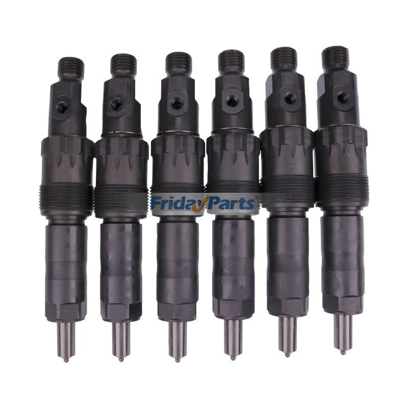6 piezas de inyector de combustible AR74665 AR101885 para motor John Deere 6404 6466 Tractor 4040 4240 4440 4050 4250 4450 4350 Excavadora 690B 892DLC