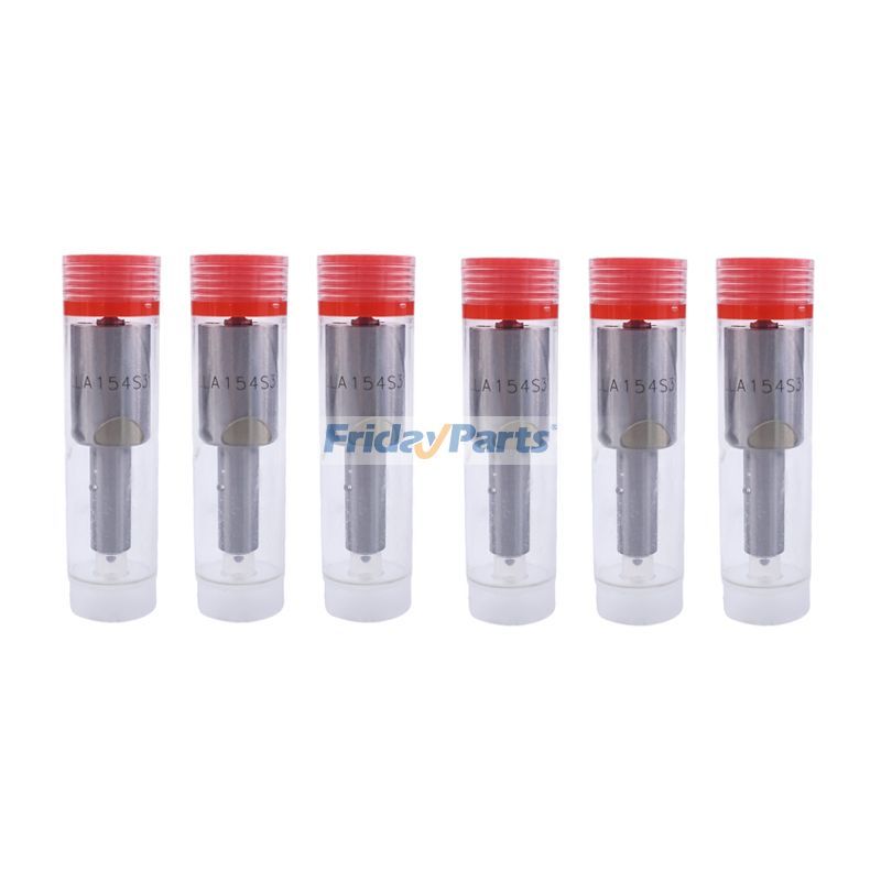 6 Pieces Fuel Injector Nozzle 105015-4130 DLLA154S324N413 for Isuzu Engine 4BD1 6BG1 6BD1
