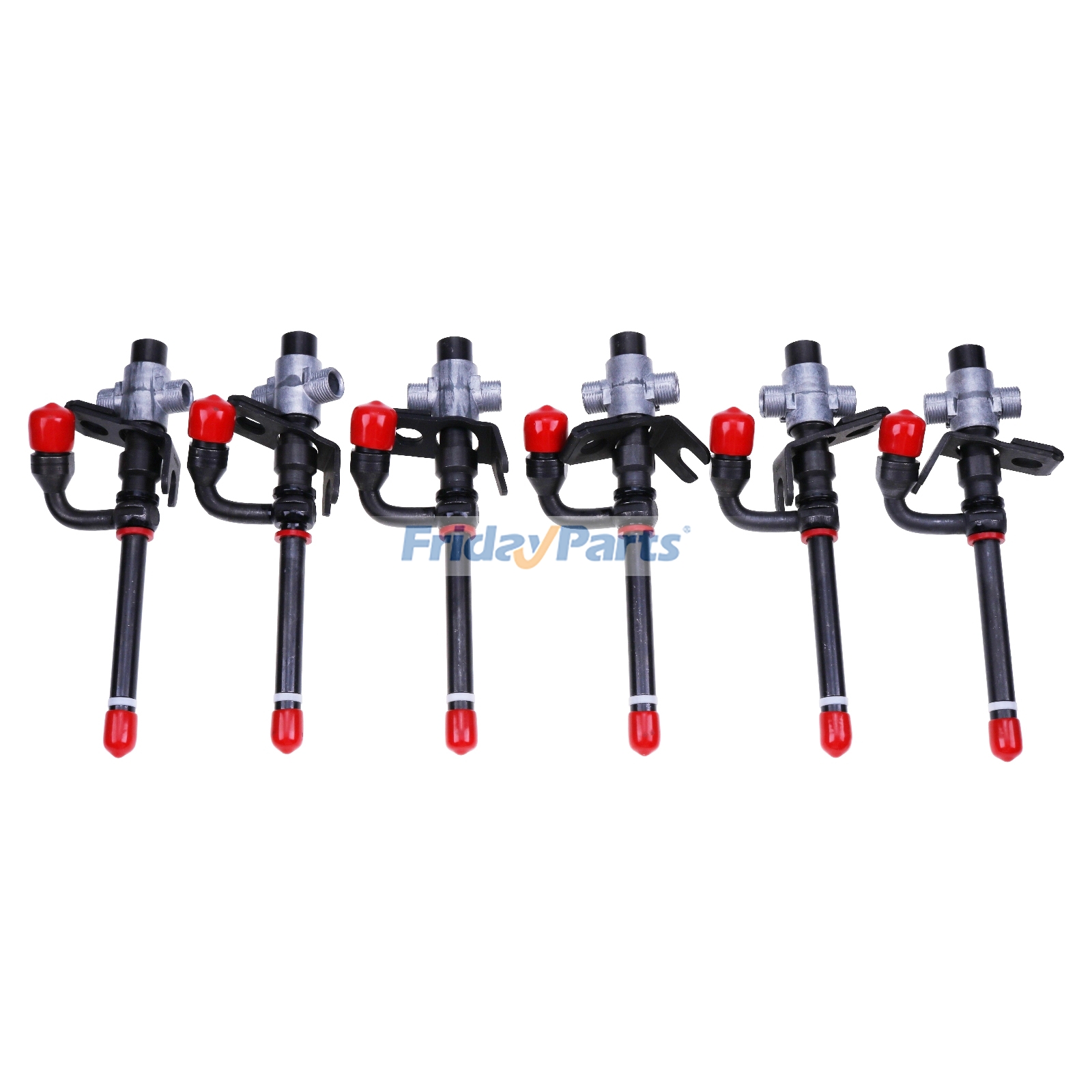 6 Pieces Fuel Injector SE500830 SE500831 for John Deere Engine 6068T 6068H Excavator 120C Tractor 6120 6220 6320 6420 6420S 7220 7420 7520 SE6120 Loader 210LE 310G 410J