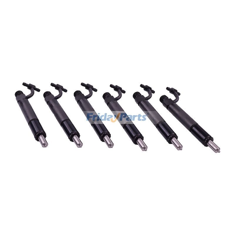 6 PCS Kraftstoff Injektor Mit Düse 1813859C9 1 780335 für Navistar Motor DT360 DT466