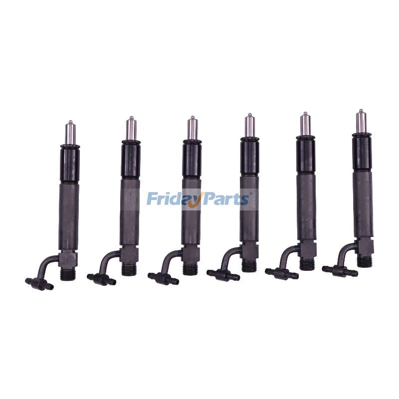 6 PCS Kraftstoff Injektor Mit Düse 1813859C9 1 780335 für Navistar Motor DT360 DT466für 