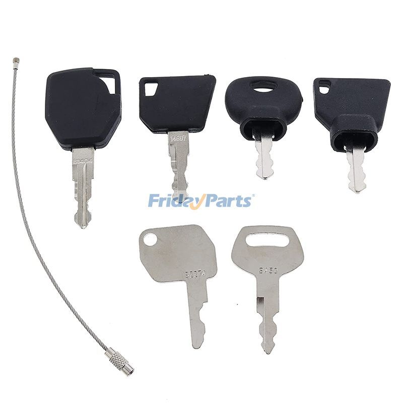 6 Stück Zündschlüssel für JCB New Holland Terex Ford CASE Schwermaschinenfür Für BOBCAT,Für CASE,Für Ford,Für JCB,Für New Holland,Für andere Marken